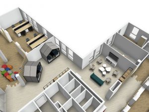 Plan 3D par zone
