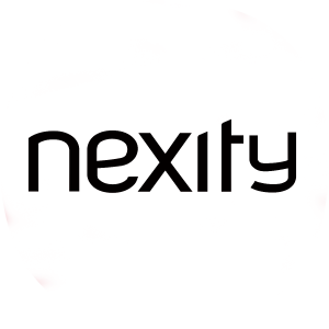 Nexity blanc logo
