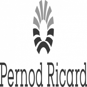 Logo Pernod Ricard noir&blanc